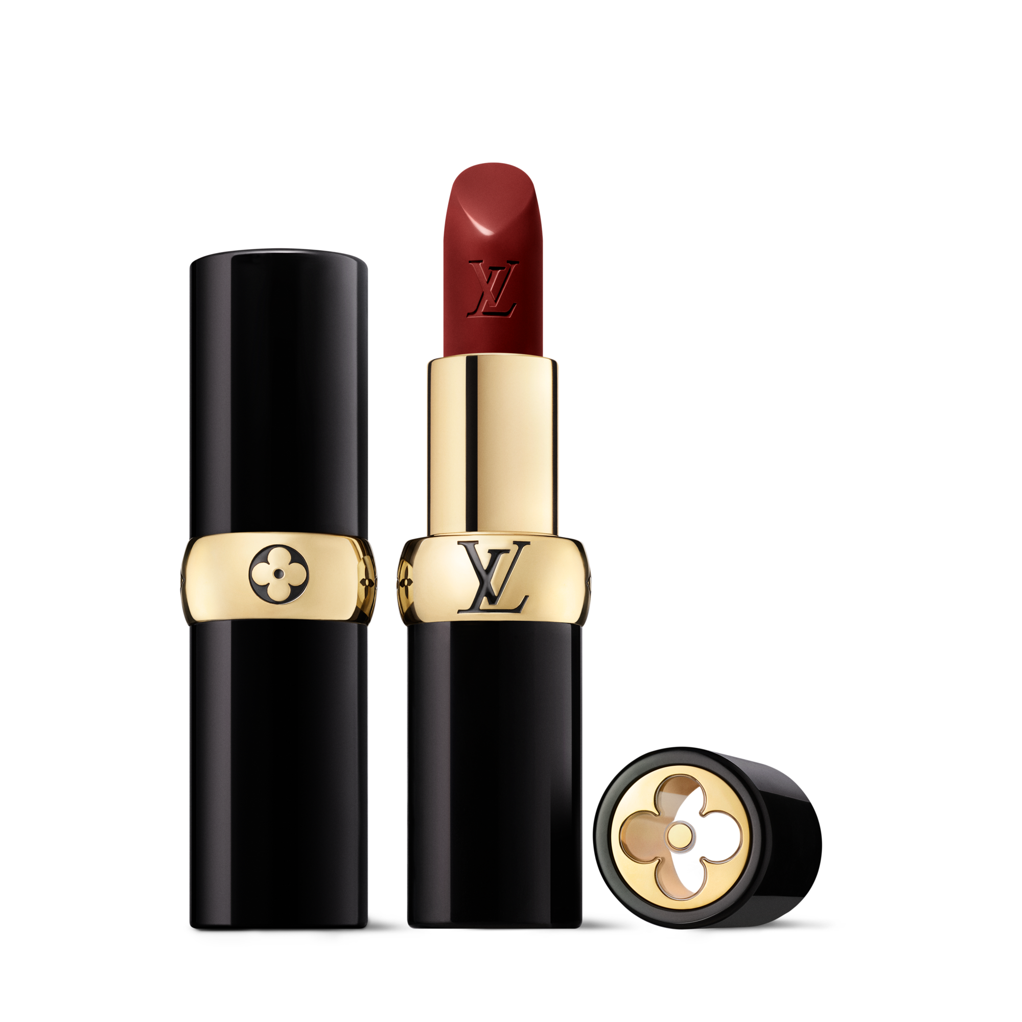 口紅 LOUIS VUITTON LV ROUGE 502 口紅 LOUIS VUITTON LV ROUGE 502 LV Rouge - Satin Lipstick - Lips